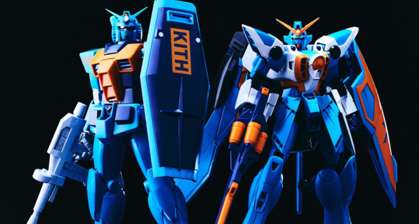 紐約之王攻佔二次元！Kith x 《機動戰士鋼彈》推出專屬配色 RX-78-2 與 飛翼鋼彈